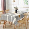 TTQYFNM 60x84inches Boho Mid Century Tablecloth Minimalist Abstract Arch Simple