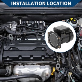 Hihaha No.2268016V00 Car Mass Air Flow Sensor Assembly for Nissan Maxima 1989-1994 V6 3.0L / Inner/Durable / 1 Pcs