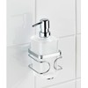 Wenko Premium 20416100 Soap Dispenser Stainless Steel / White 8.5