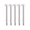 IMScrews 100pcs #8 x 2" Stainless Hex Washer Head Self