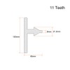 sourcing map Pilot Chuck Key 8 mm 11 Teeth for