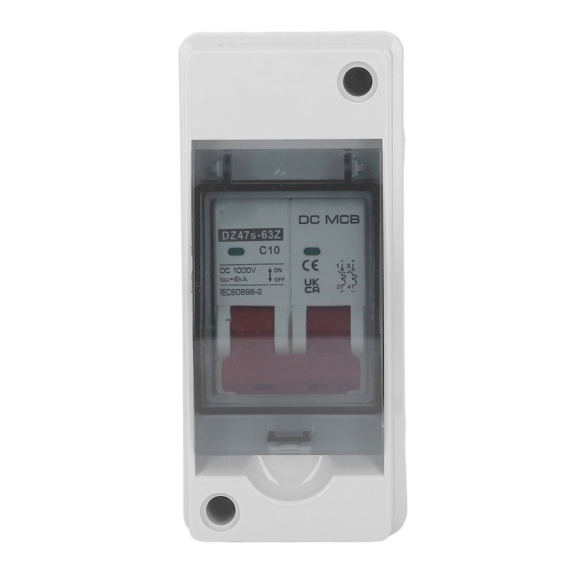 2P DC Circuit Breaker IP65 Waterproof Miniature DC Isolator Switch