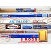 LucasMilhaupt 15% Silver Brazing Rods 5 RODS Sil-Fos, Worthington, Harris
