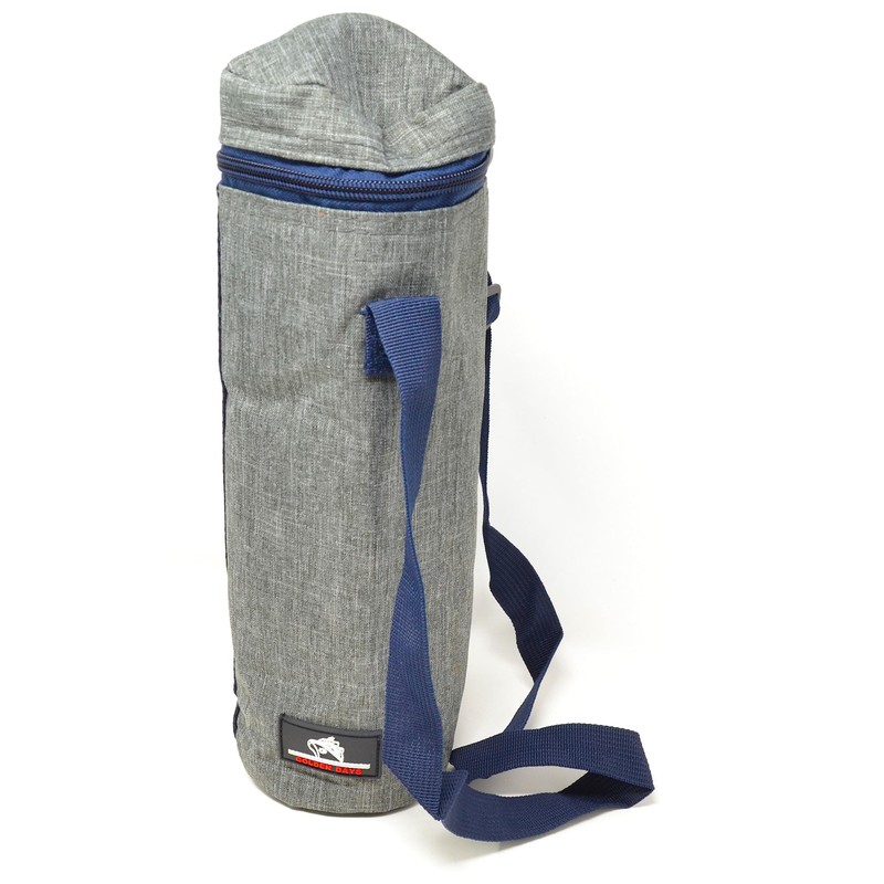 BETTER WITH FRIENDS Blue 1.5L Portable Cooler Bag with Bottle