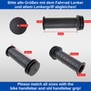 Bicycle Grips Set, 1 Pair Left Right in Black, for