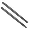 sourcing map 2pcs Straight Flute Screw Taps M2.5 x 0.45