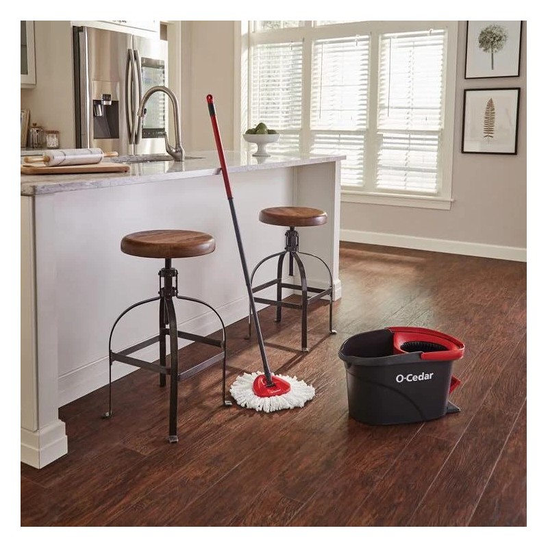 O-Cedar O Cedar EasyWring Spin Mop and Bucket Cleaning System