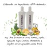 Fortipelo Kit Anticaída Shampoo Con Papa Romero Sábila Chile