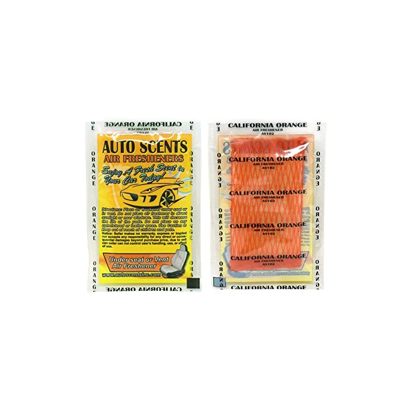 Individually Wrapped - Professional Car Air Freshener Pads - Remove
