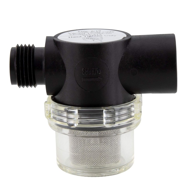 Shurflo 255-213 RV Replacement Water Pump Strainer | 1/2 Twist-On