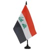 Iraq Table Flag 5'' x 8'' - Iraqi Desk Flag