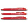 Pilot Frixion Clicker Pen 0.5 (Fine) Set of 3, Red