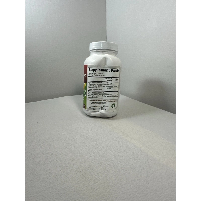 Best Naturals Horny Goat Weed 10000 mg Equivalent per Serving