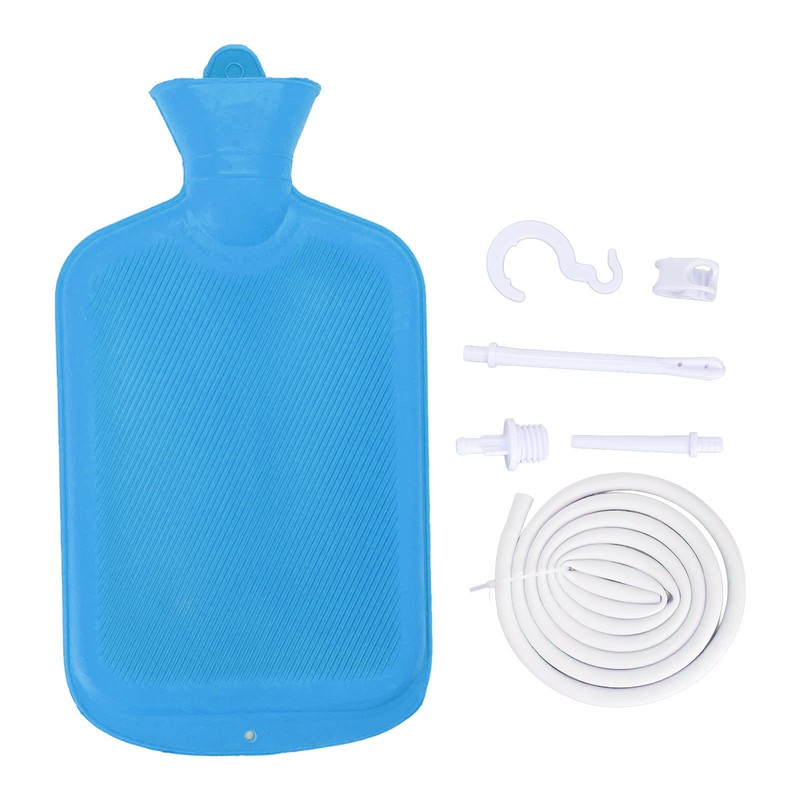 Silicone Enema Bag Kit Intestinal Enema Douche Combination Set Home