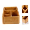 Gatuida 1pc Wooden Storage Box for Home Sundries and Cosmetics