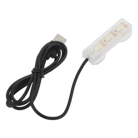 CAPASTEC Mini Aquarium Lamp, USB Aquarium Light, LED Desktop Fish Tank Light, Small Decoration Aquarium Light, Aquarium Accessories, Green Light