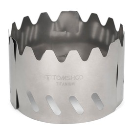 Portable Outdoor Light Titanium Alcohol Stove Rack Stand Windscreen for Camping Hiking Backpacking