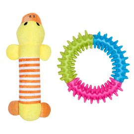 10 out of TEN - Pack of Dog Toys and Rope - Entertaining for Bored Dogs & Puppys
