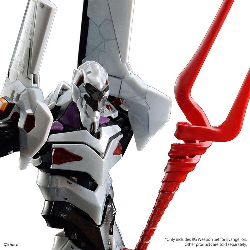 Bandai Plamo Real Grade RG Neo Genesis Evangelion Weapons Set
