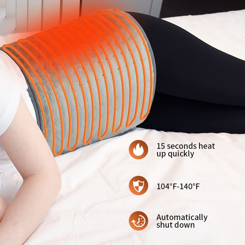 Waist Heating Blanket Constant Heat Micro Plush Polyester Electric Winter
