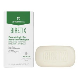 Biretix Barra Dermatológica Antiacné Cantabria Labs 80g Tipo De Piel -