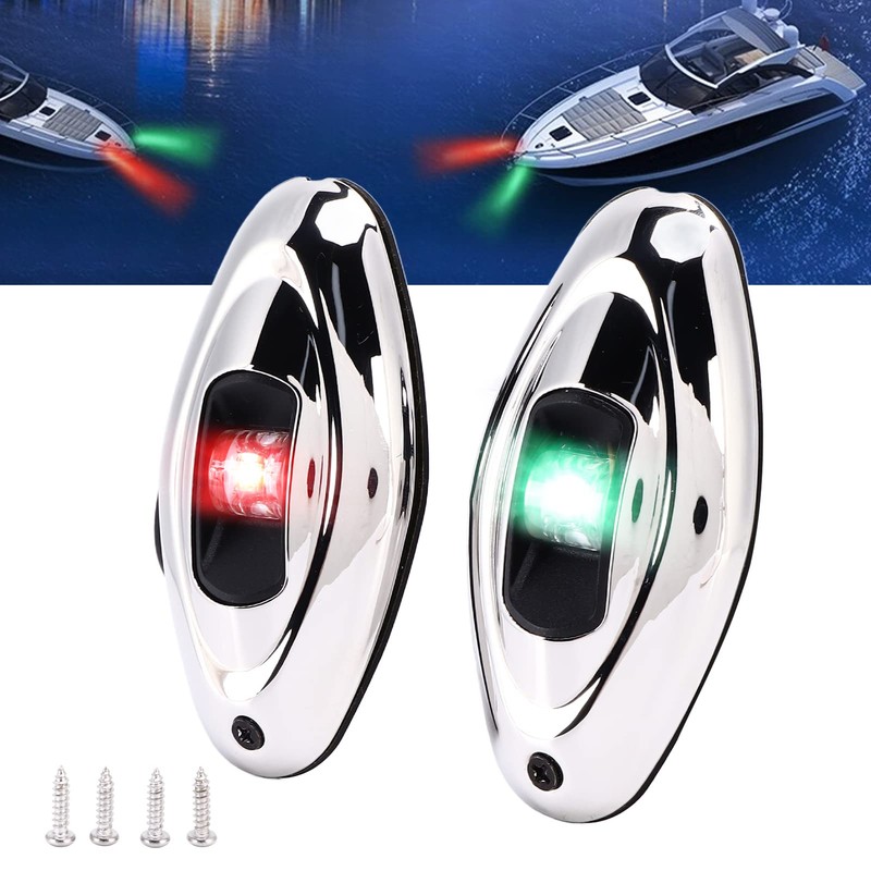 YOIM Navigation Light for Boats, 1 Nautical Mile Visibility IP66