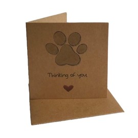 LITTLE CHICK Condolence/Sympathy Card for Loss of a Dog - Thinking of You