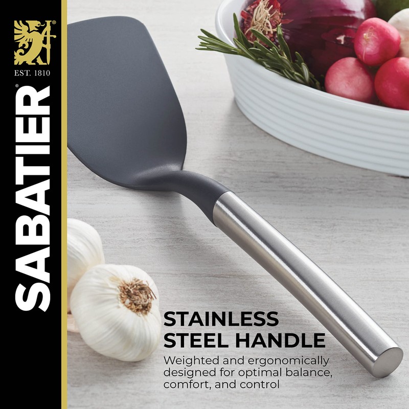 Sabatier Stainless Steel Short Turner, Silver