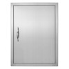 Single Outdoor Kitchen Stainless Steel Flush Mount Door 20W X