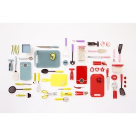 Brabantia 106224 Nylon 1pieza(s) - Espátula de cocina (Negro, Rojo, Nylon, Con agujero en la empuñadura para colgar, 220 °C, 72 mm, 3 cm)