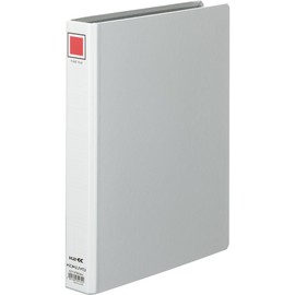 KOKUYO File Tube File K2 Double-Sided Opening A4 Vertical 300 Sheets Capacity 2 Holes Silver K2FU-ETB630C