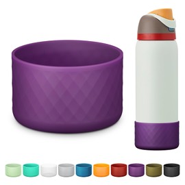 Silicone Boot for Owala Water Bottle 32 oz, Anti-Slip Protective Sleeve for FreeSip/Twist/Flip Stainless Steel Water Bottles Accessories