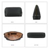 Anna by Anuschka Heritage Collection Women's Genuine Leather Cosmetic Case