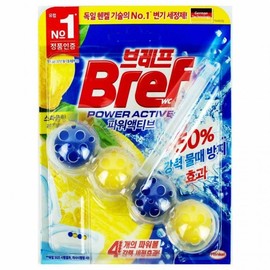 Bref Power Active Sparkling Lemon Scent 50g(773802) 10ea