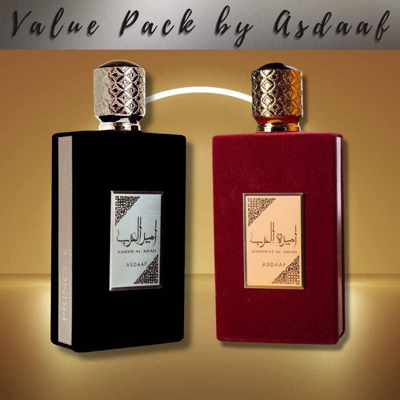 Asdaaf Ameer Al Arab and Ameerat Al Arab EDP 100ML