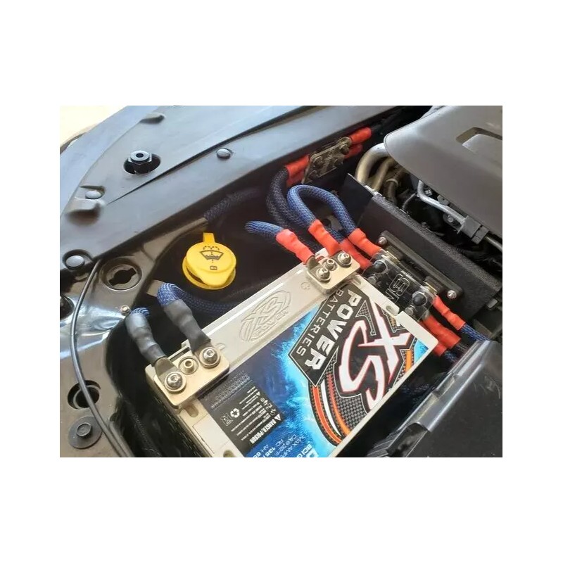 225 Battery Relocation Kit 4 ga OFC COPPER 12'+ 3'-