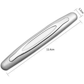 Car Door Protector Edge Protection Edge Protection Bumper Buffer Trim Protection Strips Scratch Protection Car Door Crash Bar (Silver Grey)