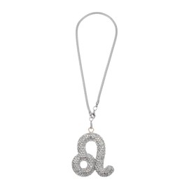1 Pcs Metal Faux Rhinestone Faux Diamond Car Rear View Mirror Pendant Accessories Car Hanging Ornament Assorted Color