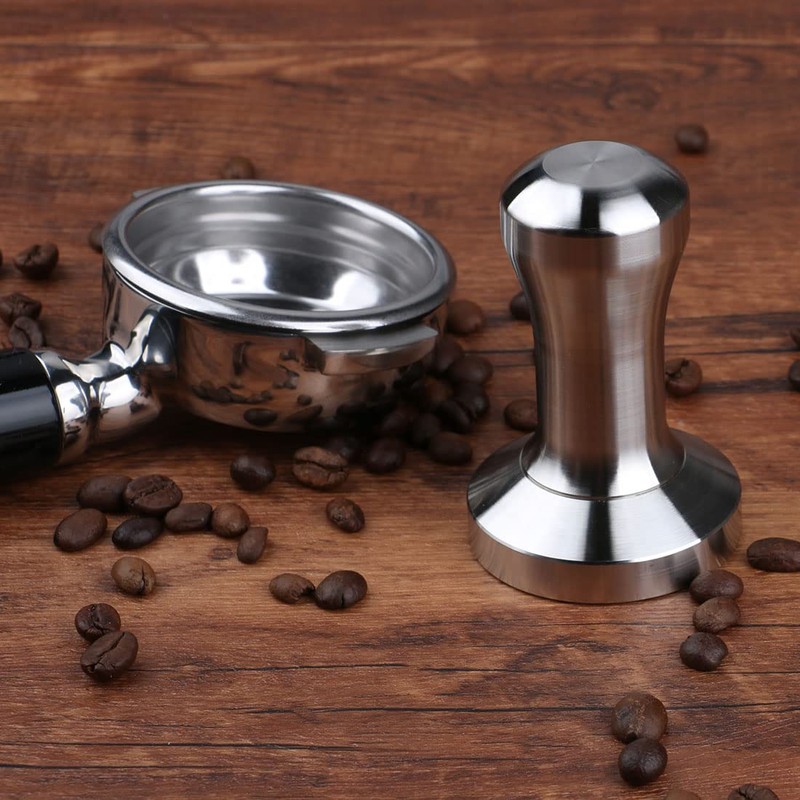 omgogo Tamper Cafetera Barista Espresso Tamper 51mm Acero Inoxidable