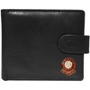 Manchester United Football Club Black Leather Wallet