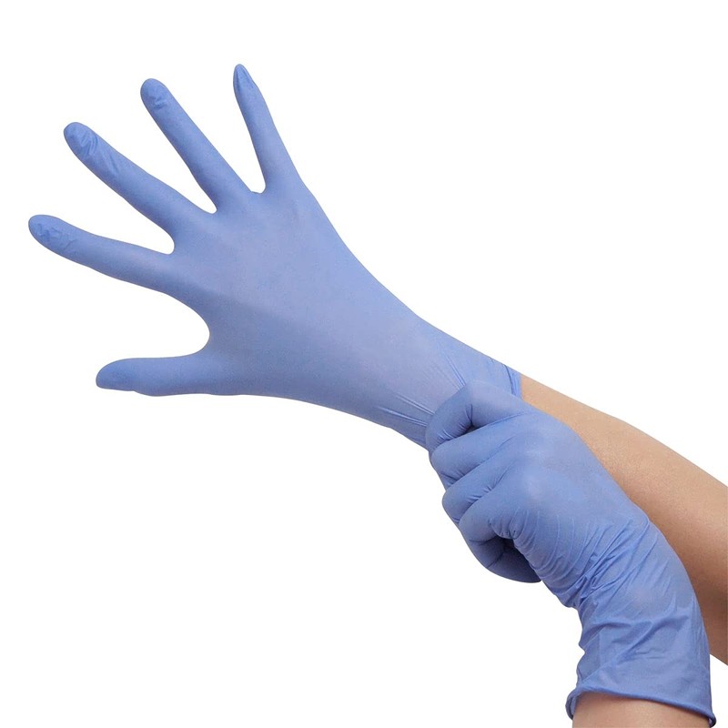 Okamoto OM-387BL Eco Soft Nitrile Blue L 200 Sheets