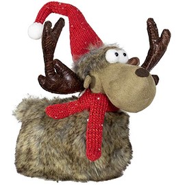 Christmas Paradise Decorative Figurine Elk Christmas Decoration Reindeer 30 cm Brown