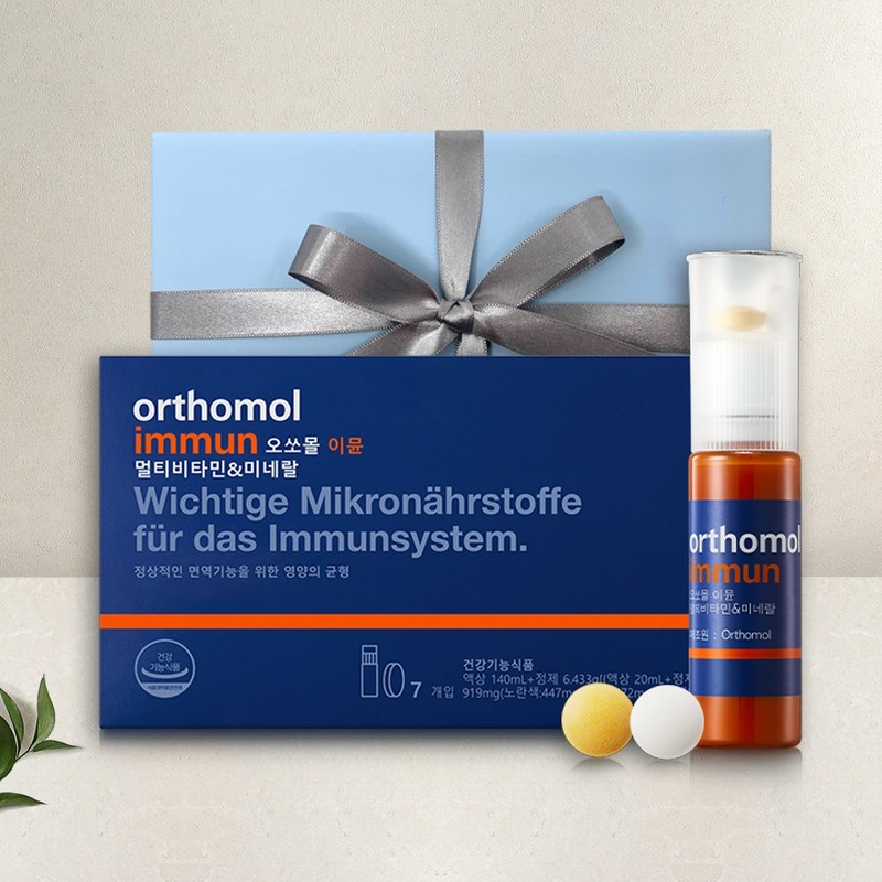 Ortho Mall Immune 7-pack liquid vitamin nutritional supplement for test