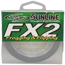 Sunline FX Braid Fishing Line (Dark Green, 80-Pounds/90-Yards)