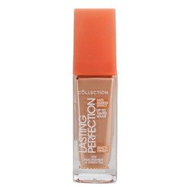 Collection Cosmetics Lasting Perfection Matte Foundation, Full Coverage, Anti-Ageing Effect, 11W Maple Warm 27ml