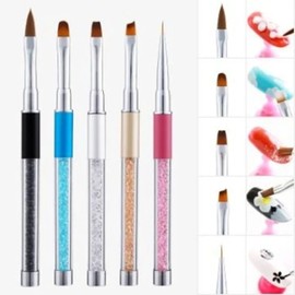 Kimming Nail Arc Brush Acrylic Nail Care Tool Beauty Care Pink W57C905 / 키밍 네일 아크 브러쉬 아크릴 네일케어도구 뷰티케어 핑크W57C905