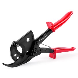 Yangoutool Ratcheting Cable Cutters up to 400mm² /Φ22.5mm/Φ0.89 inches Heavy Duty Aluminum Copper Ratchet Wire Cutter for Cutting Electrical Wire