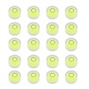 JYK 20pcs Round Bubble Level 15x8mm Mini Circular Bullseye Spirit