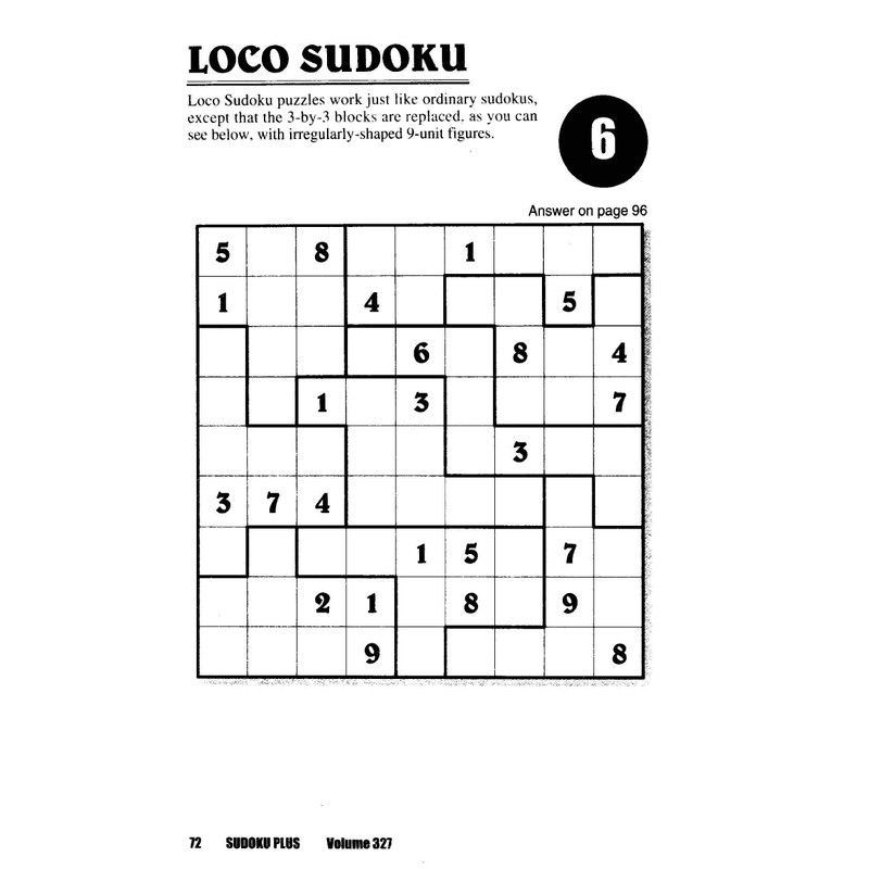 Sudoku Plus Puzzle Book