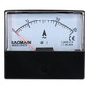 Baomain Ammeter DH-670 AC 0-30A Rectangular Ampere Needle Panel Meter